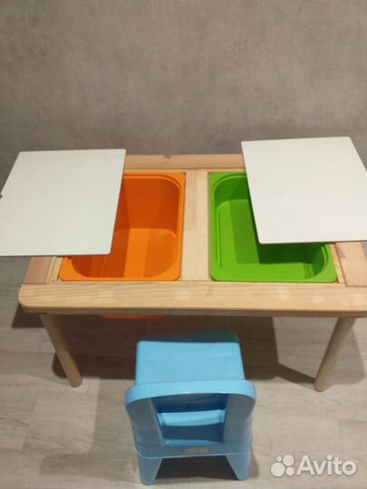 Детский стол и стул IKEA