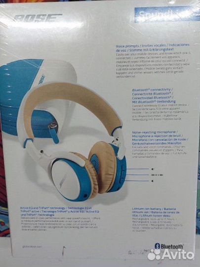 Новые беспроводные наушники bose soundlink