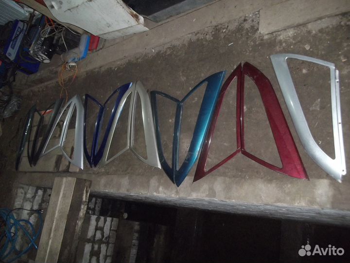Ваз 2110 накладки зад форточек