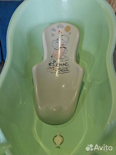 Детская ванночка с подставкой