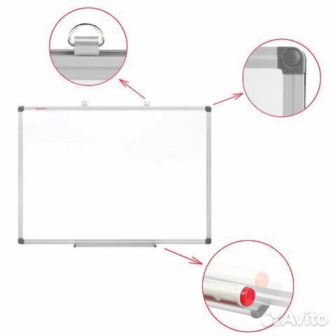Доска магнитно-маркерная 60х90