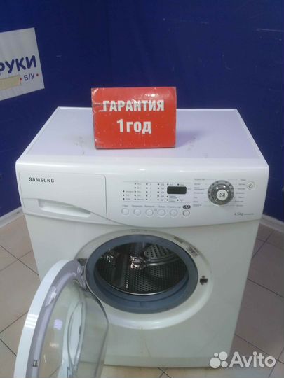 Стиральная машина бу samsung с гарантией 1 год