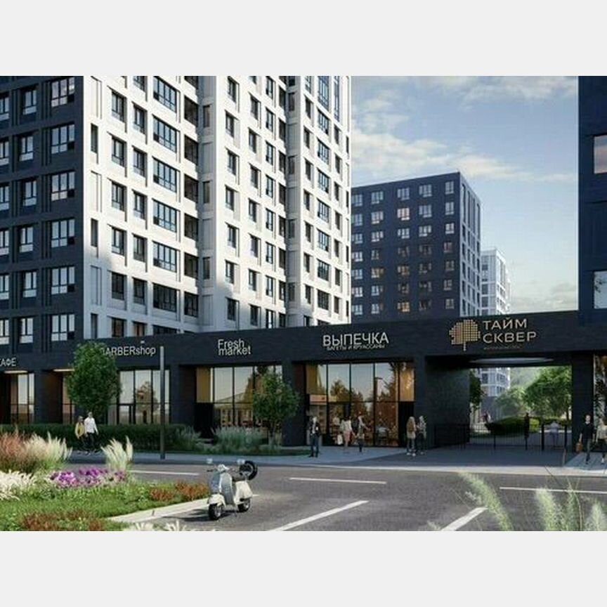 Квартира-студия, 22,9 м², 13/13 эт.