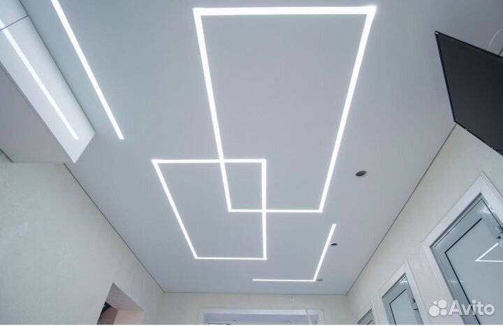 Натяжные потолки