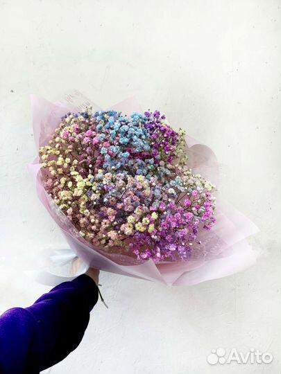 Букет из гипсофилы