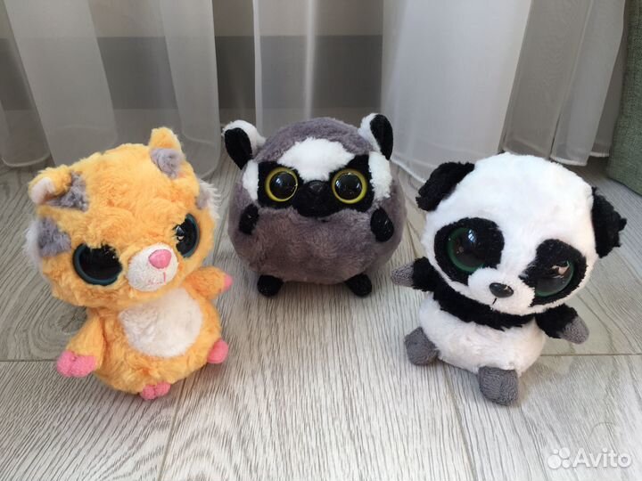 Мягкие игрушки 3 шт