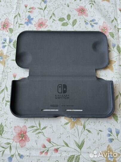 Nintendo switch lite flip cover чехол