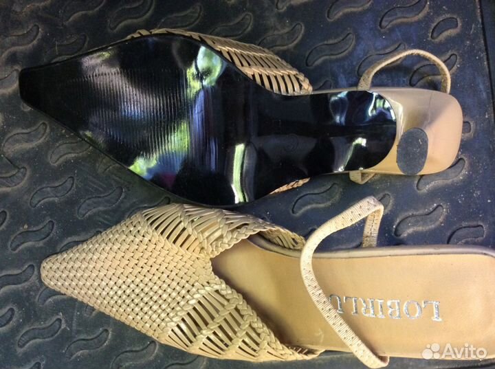 Туфли бежевые