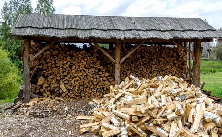 Дрова чурками