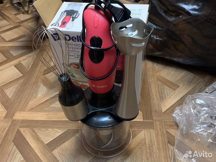 Блендер погружной dellta