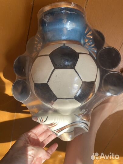 Подарочный набор посуды на тему футбол