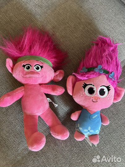 Мягкие игрушки тролли