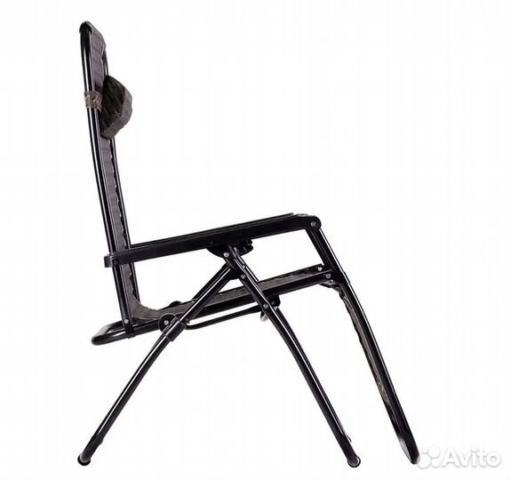 Кресло шезлонг складное, усиленное