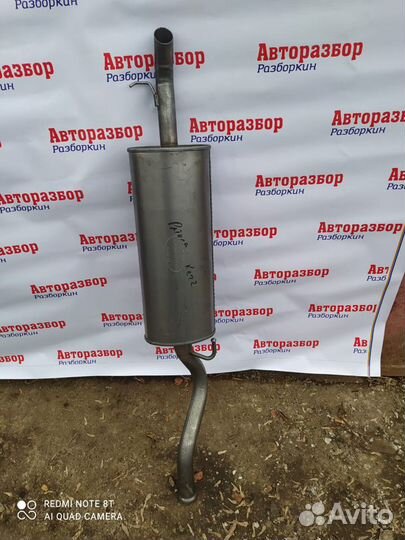 Глушитель Ваз 2172 Приора хетч. Новый