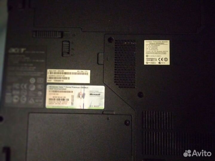 Компьютер acer aspire 5520 серия