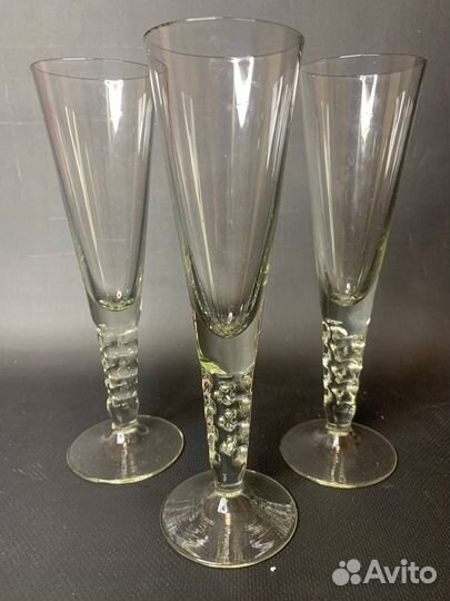 Коллекционные фужеры Первомайский СССР