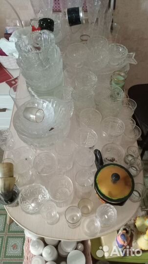 Изделия из хрусталя и стекла СССР