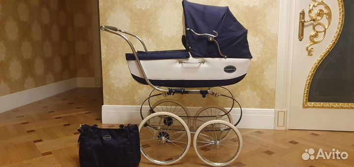 Коляска Inglesina classica Jacquard bianco