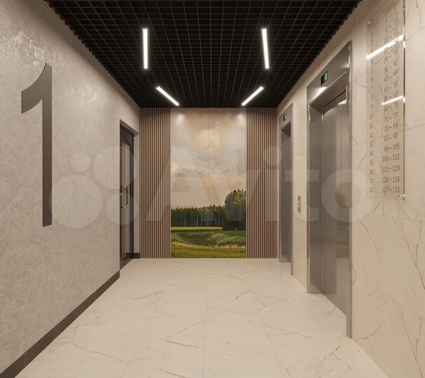 1-к. квартира, 41,5 м², 2/18 эт.