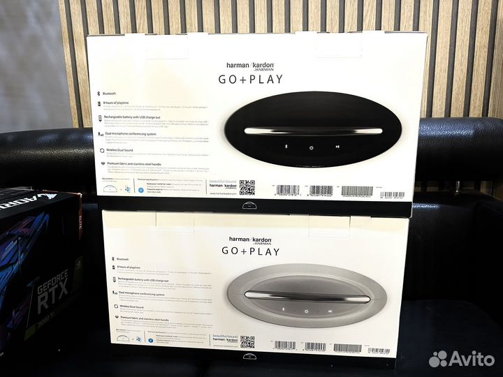 Акустика Harman/Kardon Go + Play white/black