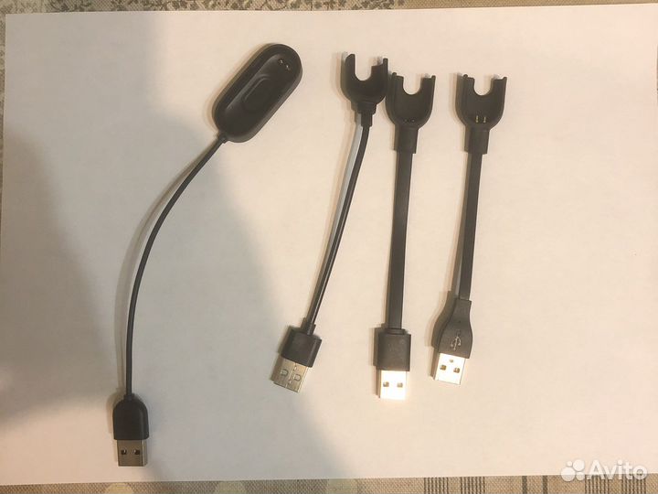 Зарядка для часов xiaomi mi band 3, 4