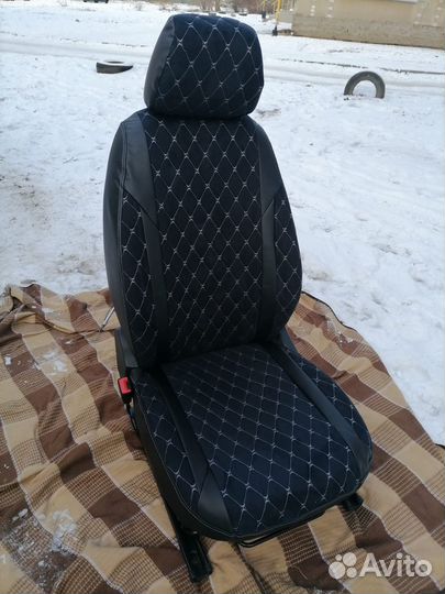 Чехлы на Шкоду Рапид франт +