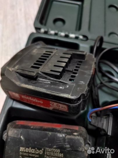 Шуруповерт metabo bs 14,4