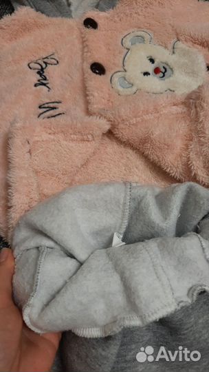 Детские вещи пакетом на девочку 80