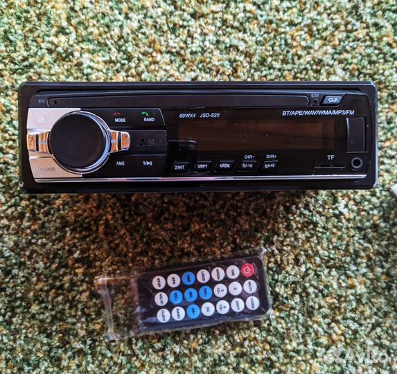 Магнитола Bluetooth/AUX/USB/SD 1din