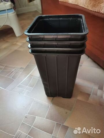 Горшки пластик