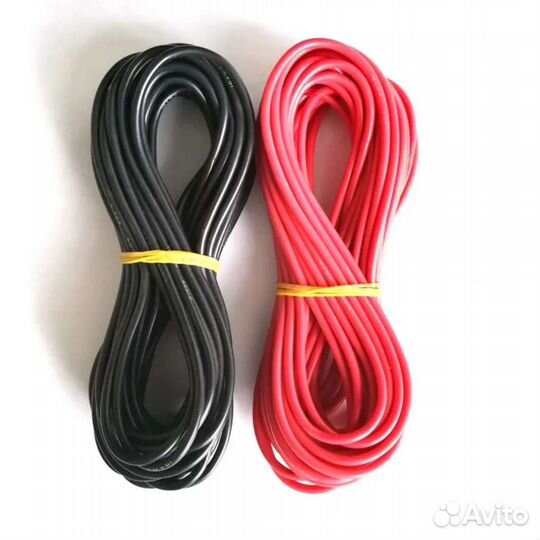 Провод AWG 12, луженая медь, силиконовая оболоч