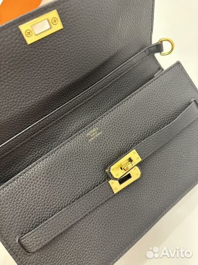 Сумка женская Hermes Kelly Cut черная