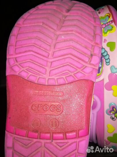 Crocs сабо детские с 11