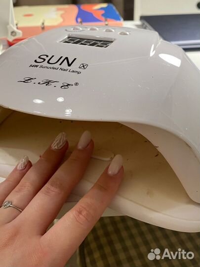 Лампа для ногтей гибрид