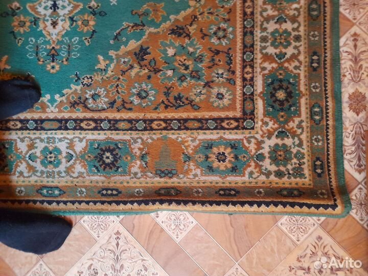 Ковер натуральный с олимпийской символикой 1980г