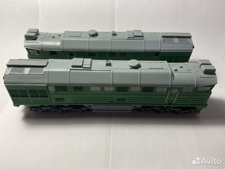 Модель 2тэ116 ржд сжд 1:87 железная дорога