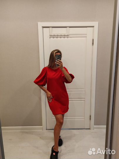 Платье Zara трикотажное