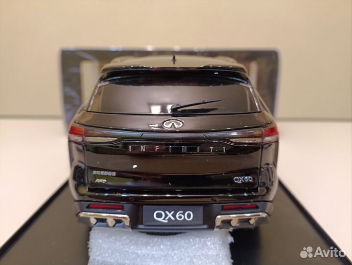 Infiniti QX60 II (21-24г) Черный 1:18