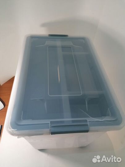 Ящик для хранения plast team PT6573нат-4 52л