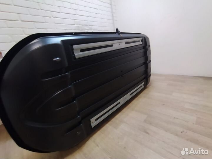 Бокс на крышу 450л Черный