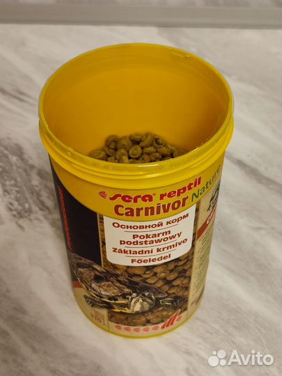 Корм sera Carnivor Neture 500мл