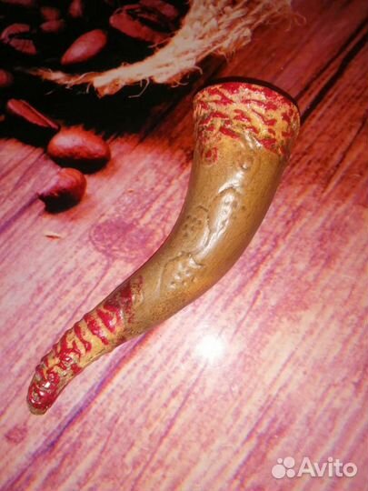 Глиняный рог