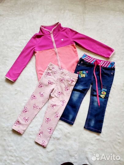 Пакет вещей для девочки