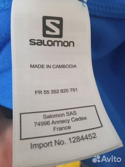 Кофта на флисе Salomon Actiterm, XXL,новая