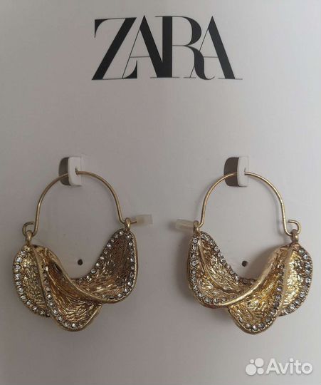 Серьги zara