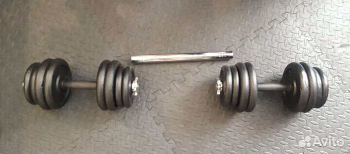 Новые Гантели разборные Штанга 34кг