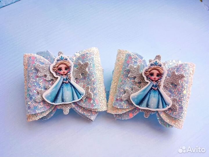 Бантики, резиночки ручной работы