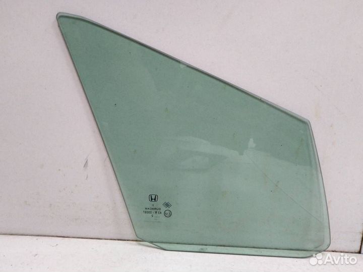 Стекло двери передней левой форточка Honda Civic 4