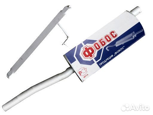 Глушитель Daewoo Nexia с хомутом