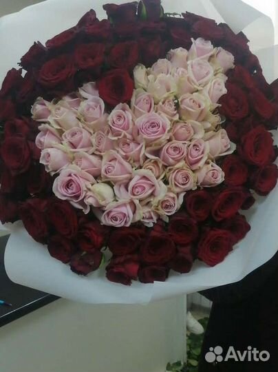 Букеты из 101 розы 24/7